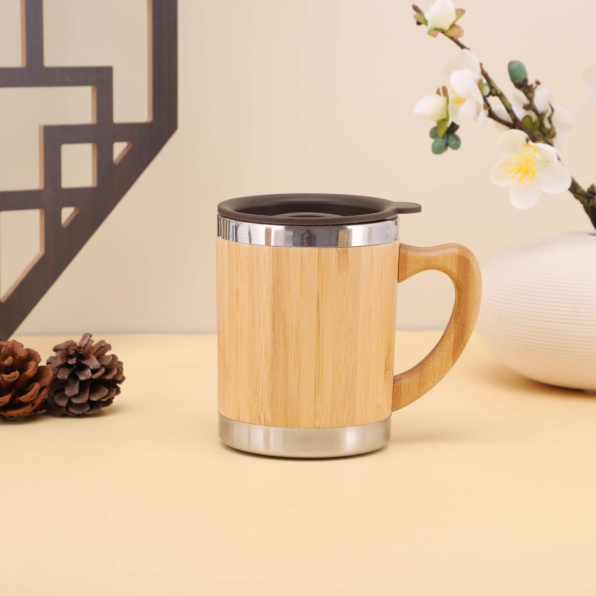 Ervan Insulated Stainless Steel Coffee Mug 