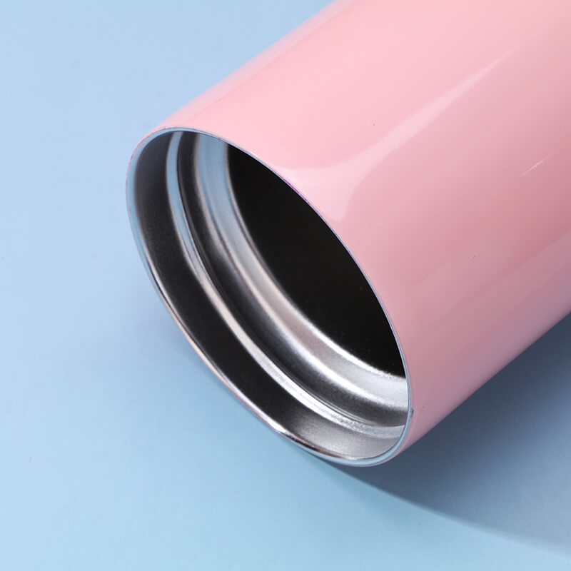 portable beverage cooler with canned drinks mouth detail