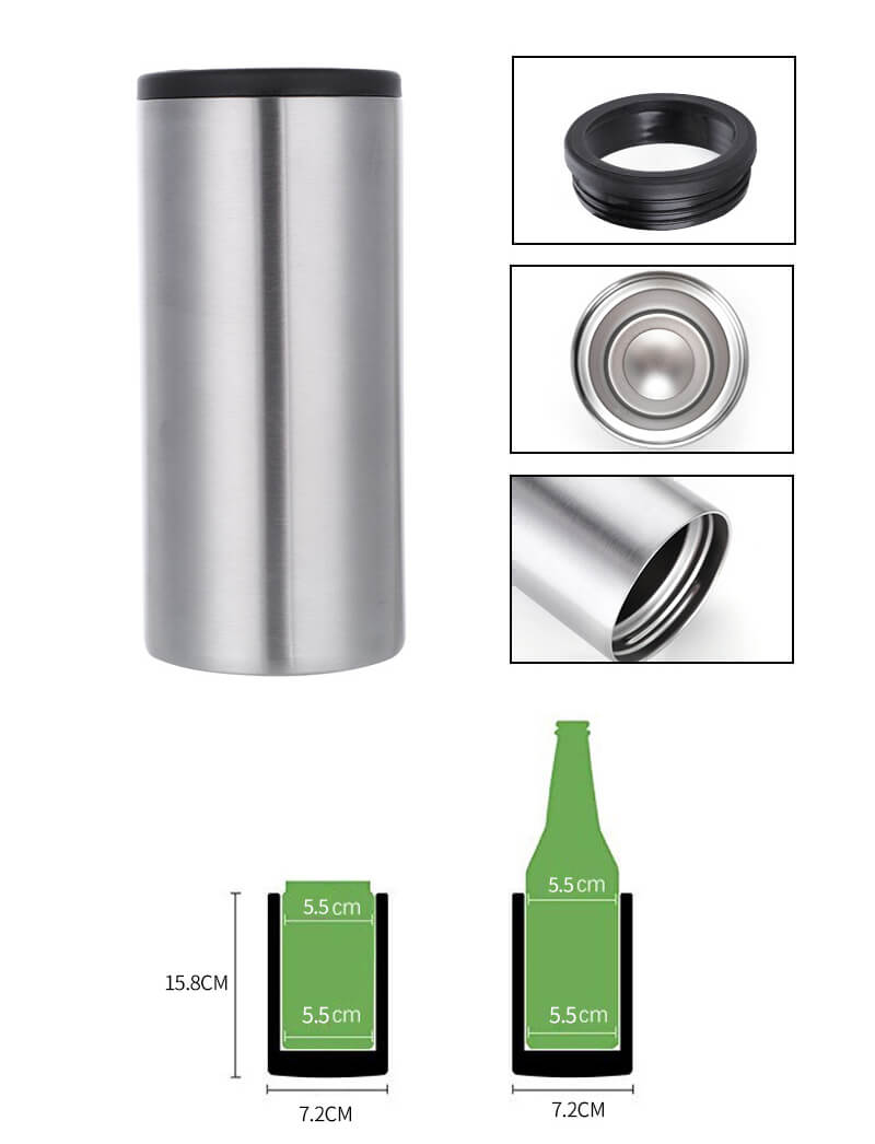 portable beverage cooler with canned drinks parameters