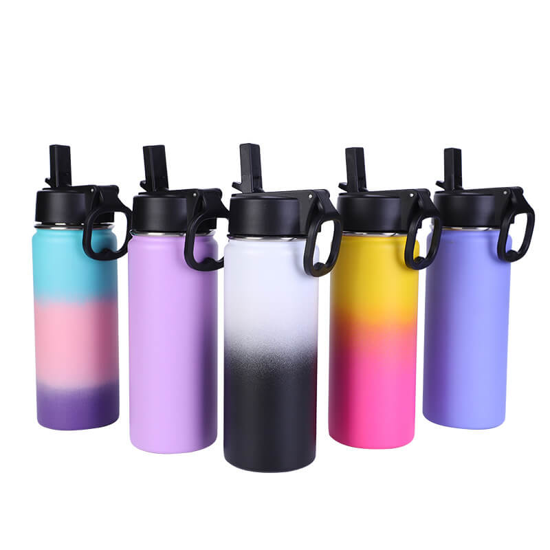 straw thermos cup