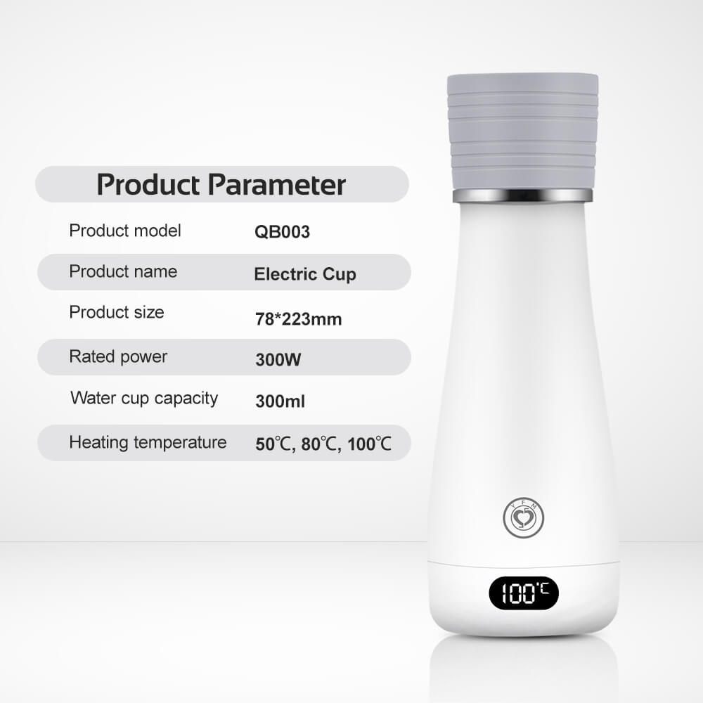 Electric Boiling Water Thermos Cup parameter