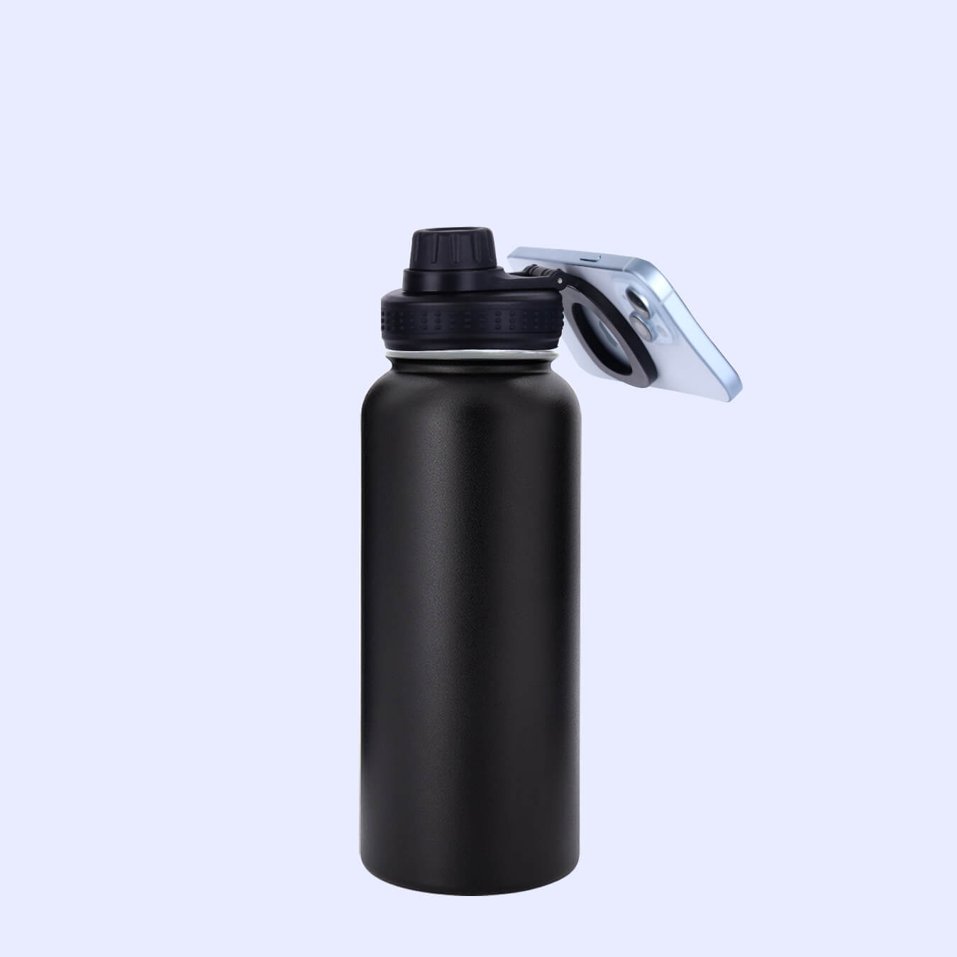 Innovative Hydration: Ervan Water Bottle with Magnetic Handle(图1)